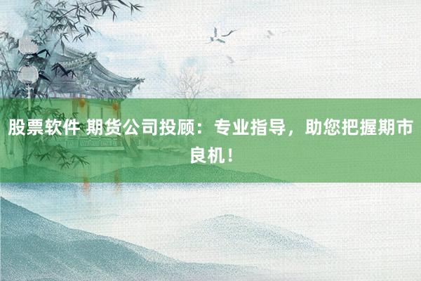 股票软件 期货公司投顾：专业指导，助您把握期市良机！